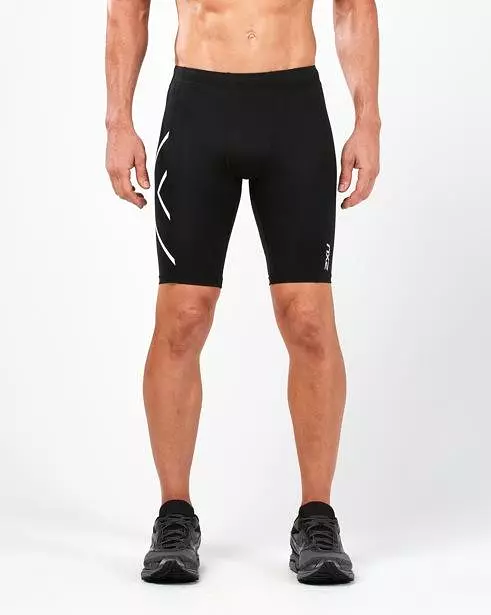 2XU MEN'S ICE X COMPRESSION SHORTS MA4890B BLK/MWT