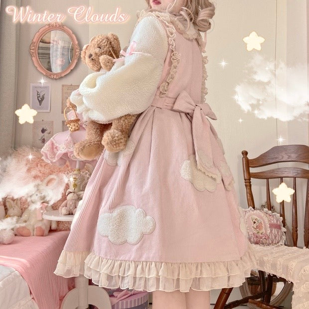 above the cloud winter cloud lolita dress 2021 winter