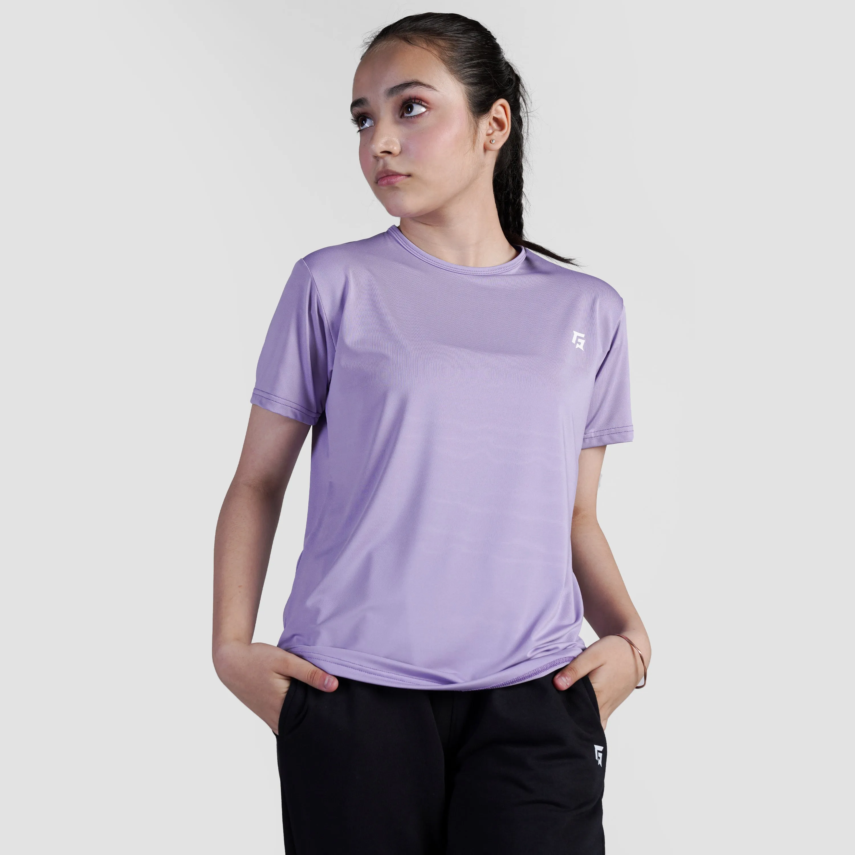 Active Pixie Shirt (Lilac)