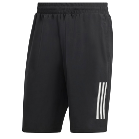 Adidas Club 3 Stripes Men Tennis Shorts - Black