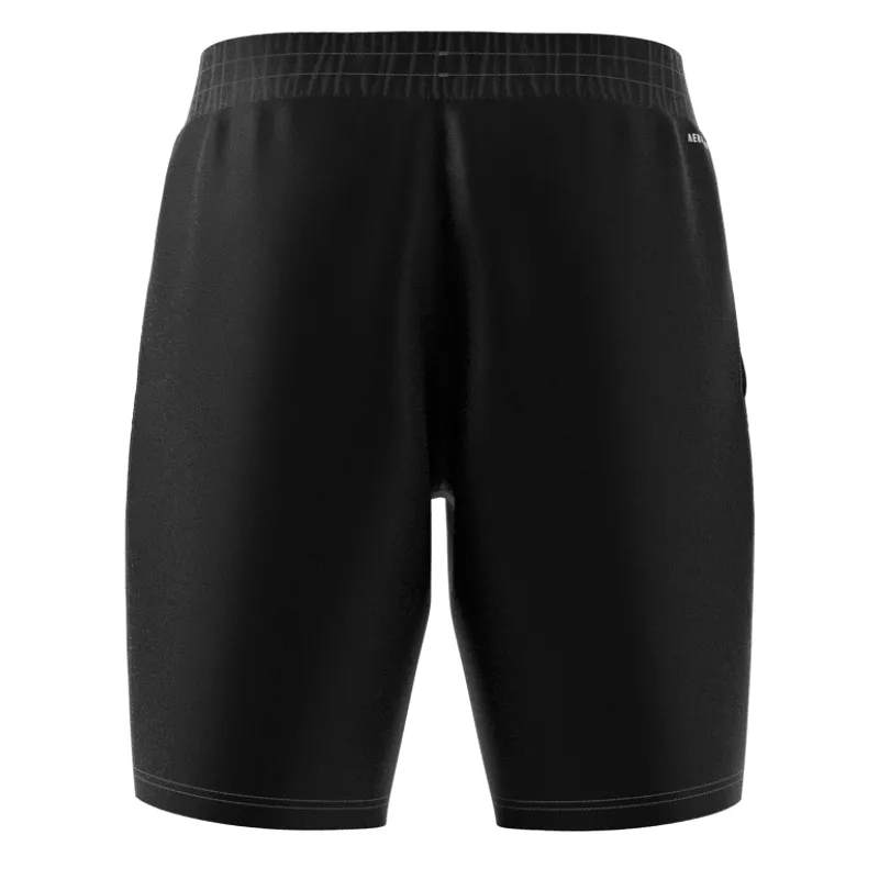 Adidas Club 3 Stripes Men Tennis Shorts - Black