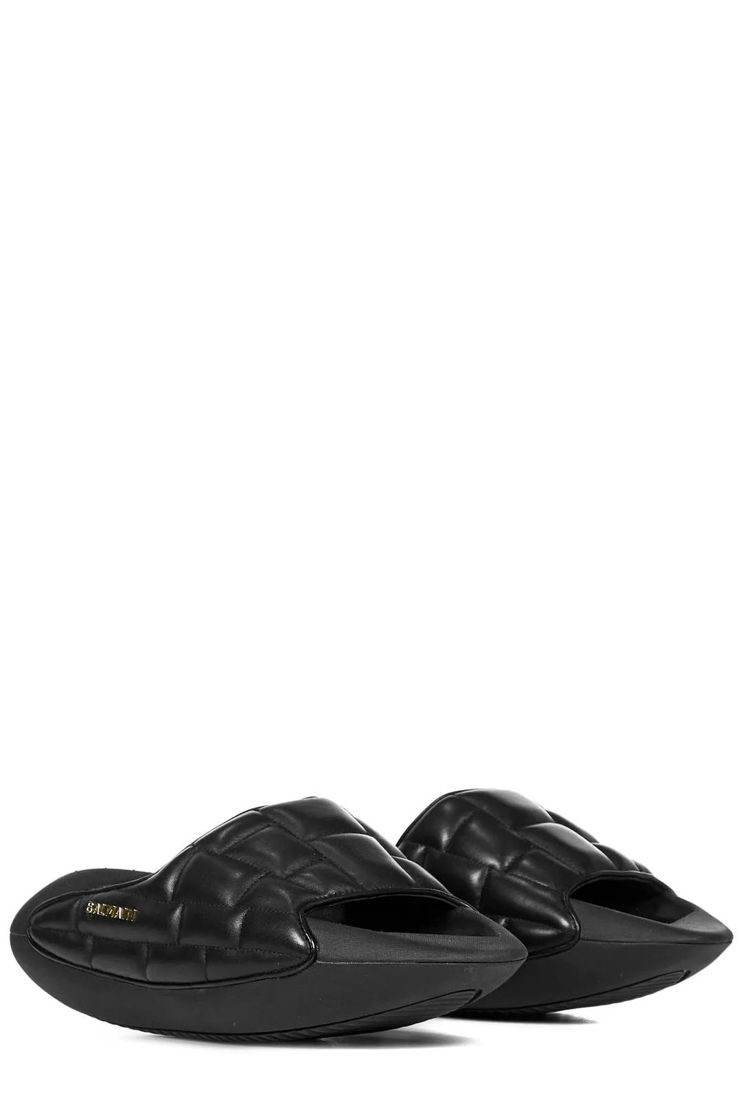 Balmain B-It-Puffy Slip-On Quilted Slides