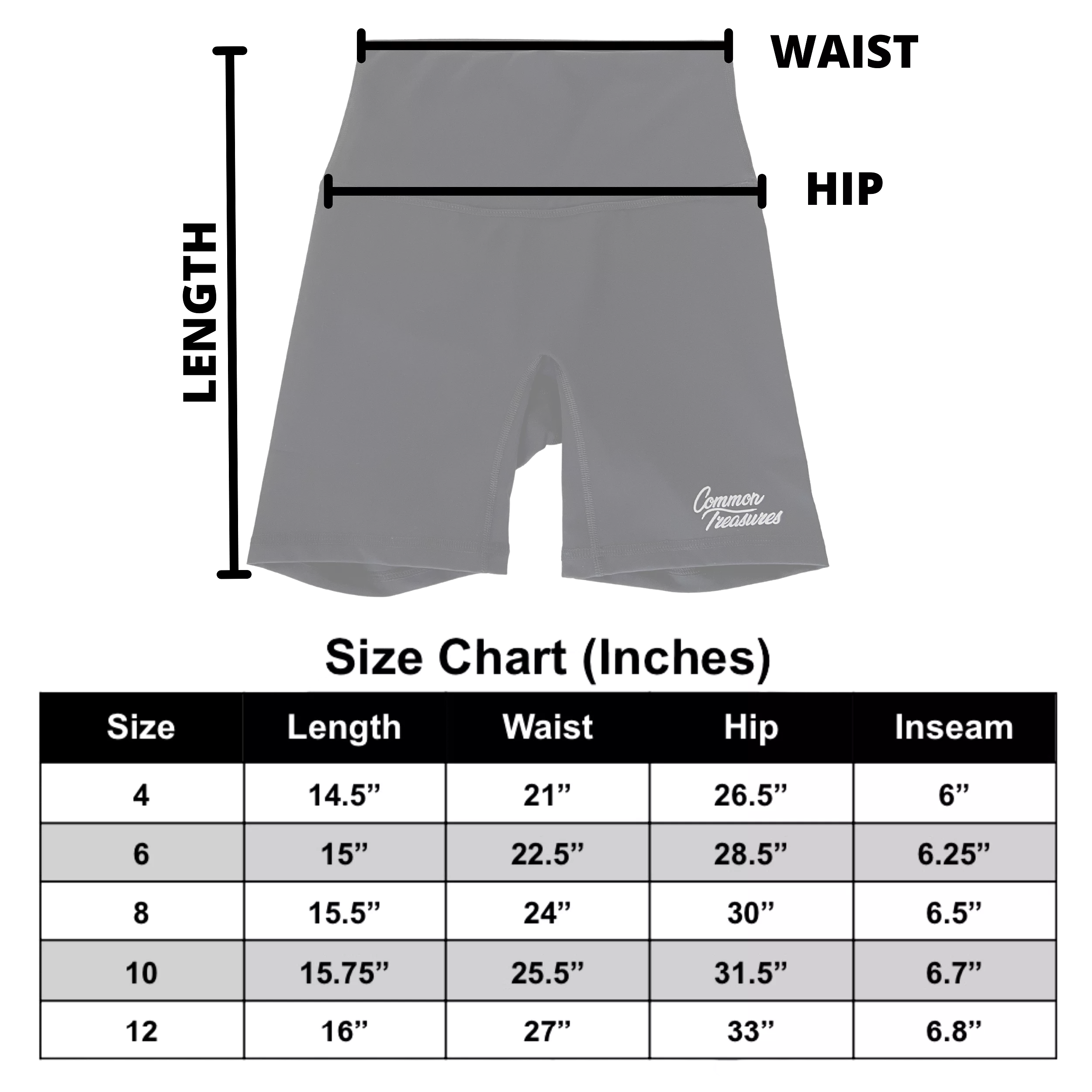 Black - Biker Shorts