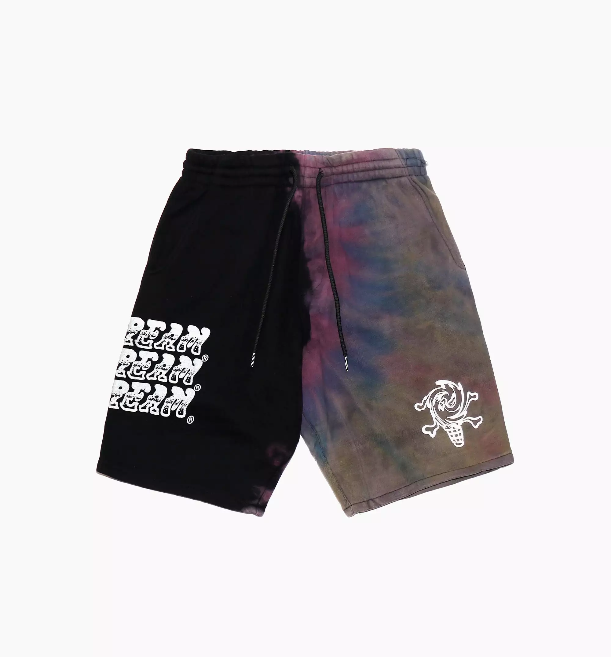 Blind Tie Dye Shorts Mens Short - Black/Multi