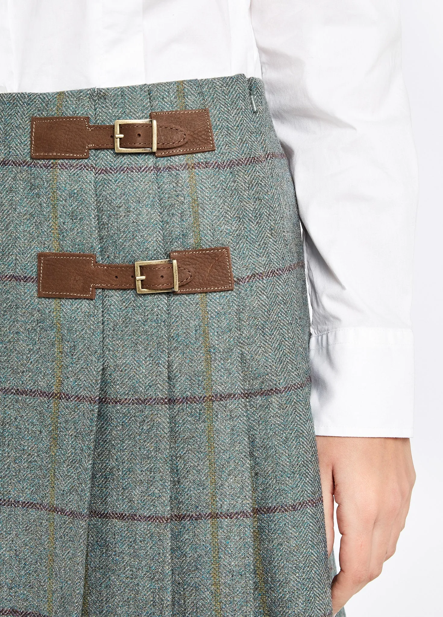 Blossom Tweed Skirt - Sorrel