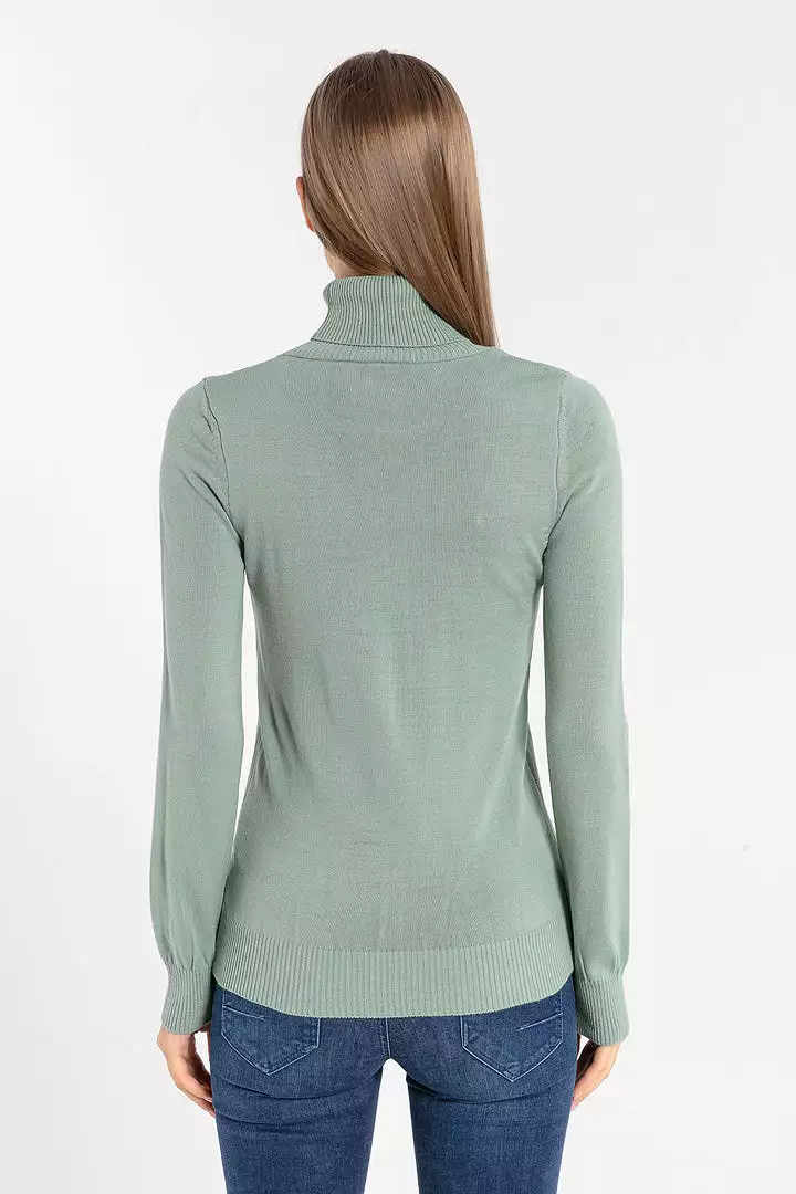 BODY FITTED TURTLE NECK