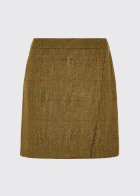 Buckthorn Tweed Skirt - Elm