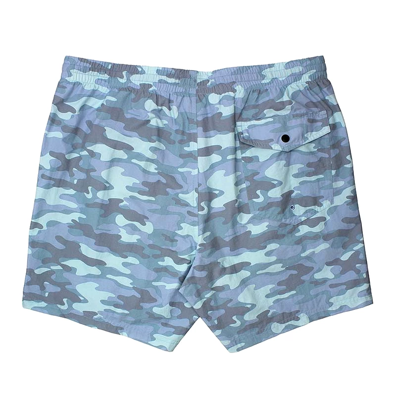 Camo 6 Inch Swim Trunks