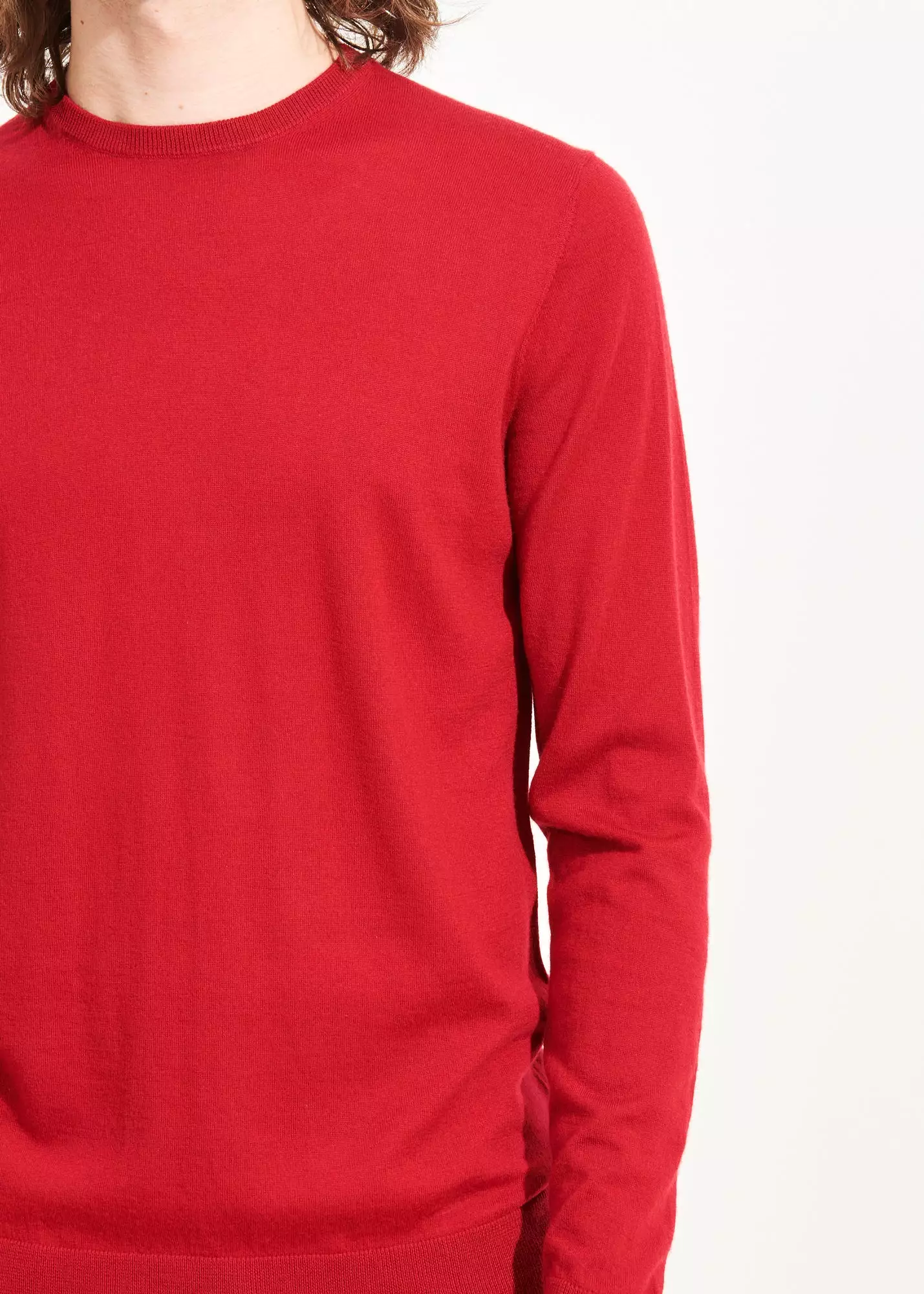 CASHMERE CREWNECK SWEATER