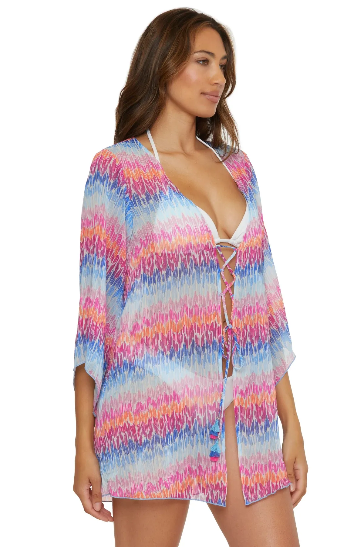 Chiffon Short Kimono