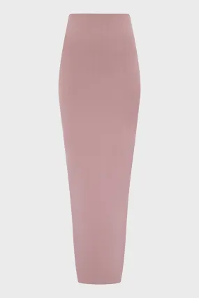 COLUMN SKIRT DUSTY PINK