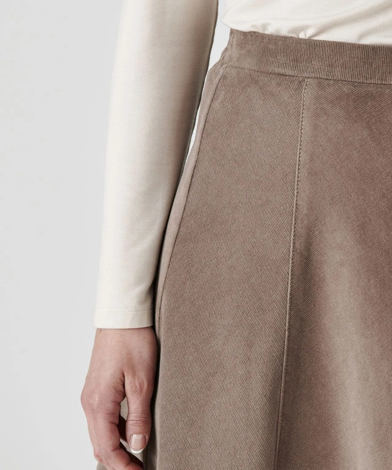 Cord Skirt