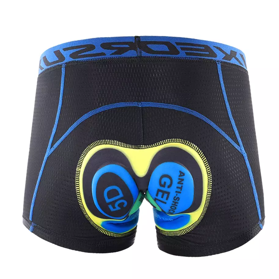 Cycling Underwear Men Bicycle Mountain MTB Shorts Pro 5D Gel Pad Shockproof Cycling Underpant Sports Gel Bike Underwear