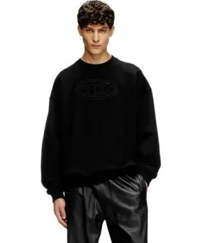 Diesel Sweatshirt with embossed Oval D