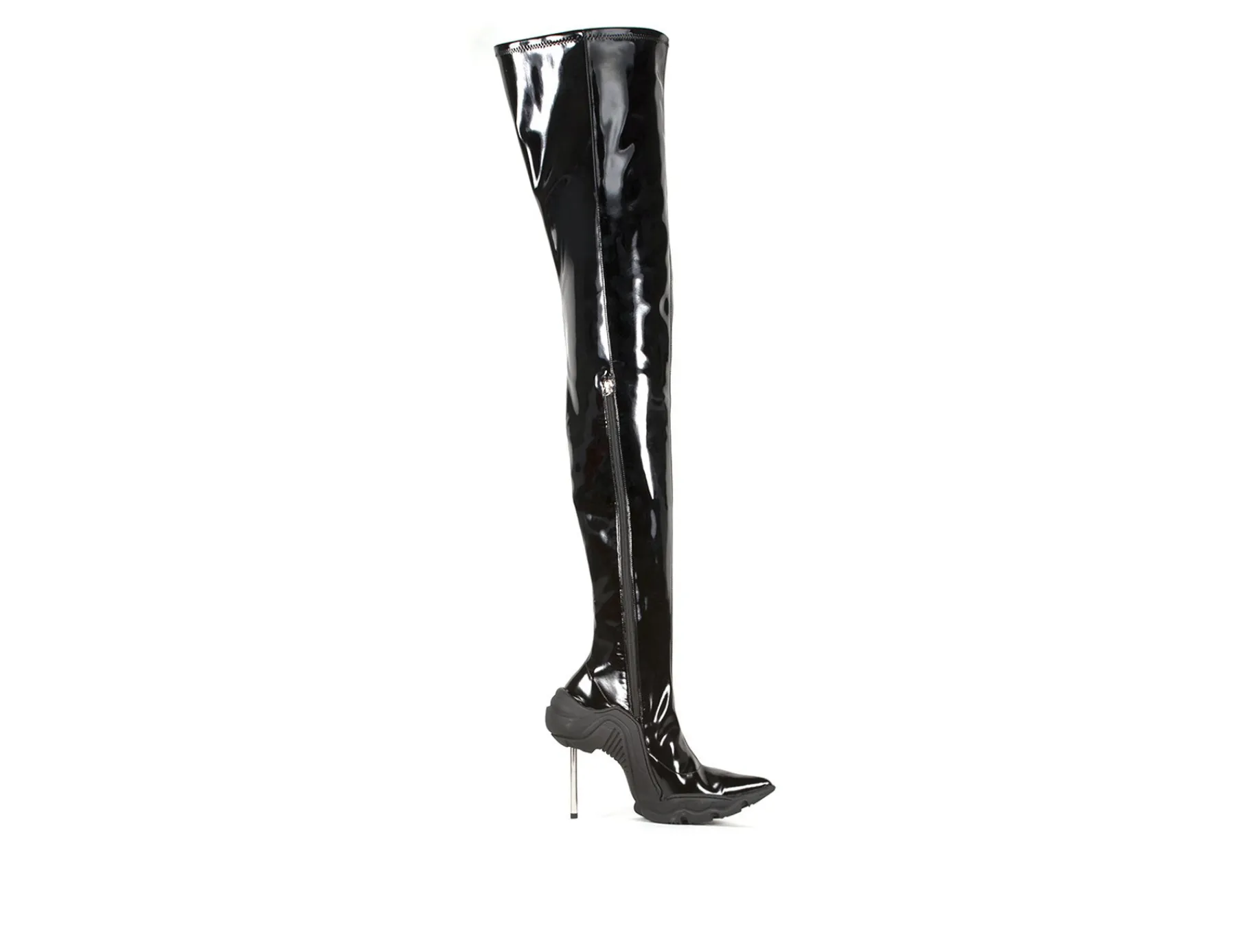 DYSMORPHIA THIGH HIGH BOOT LATEX