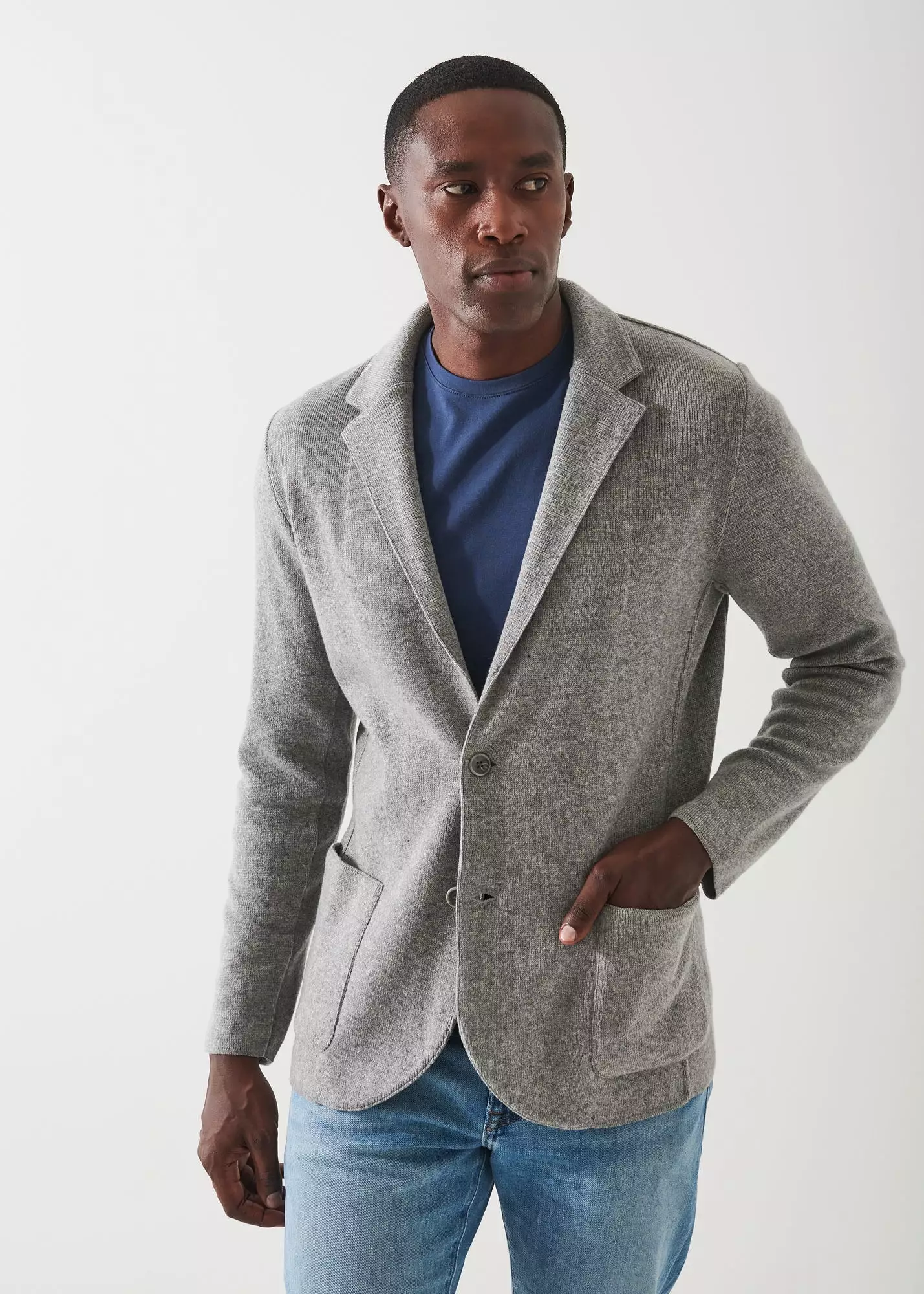 ECO-CASHMERE SWEATER JACKET