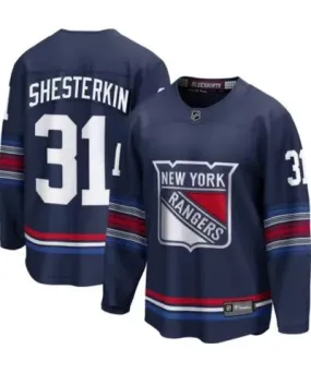 Fanatics Men's NHL Fanatics Igor Shesterkin New York Rangers Alternate Premier Breakaway Player Jersey