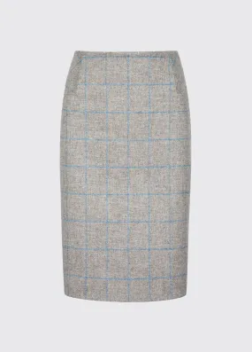 Fern Tweed Skirt - Shale