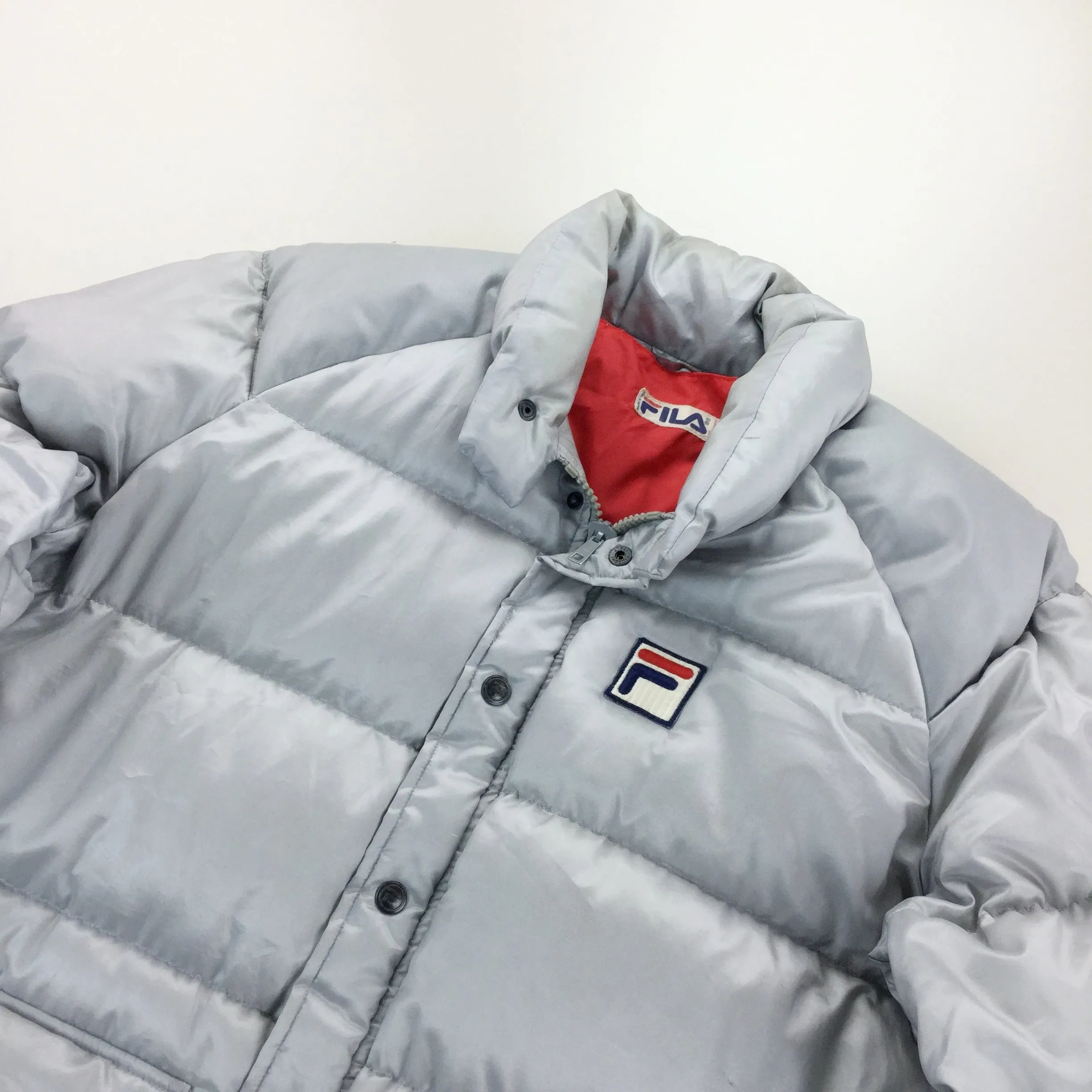 Fila 90s Puffer Jacket - Medium