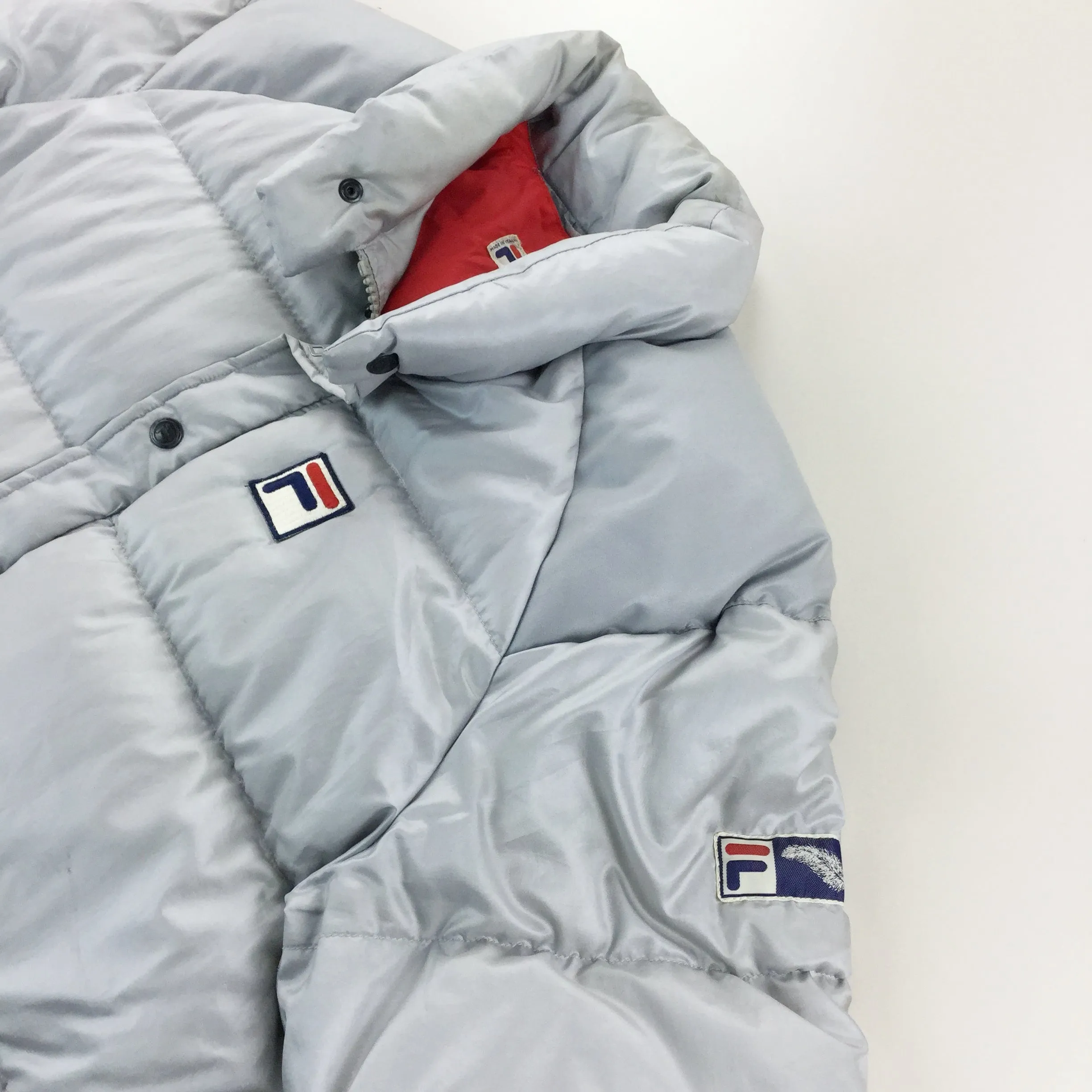 Fila 90s Puffer Jacket - Medium