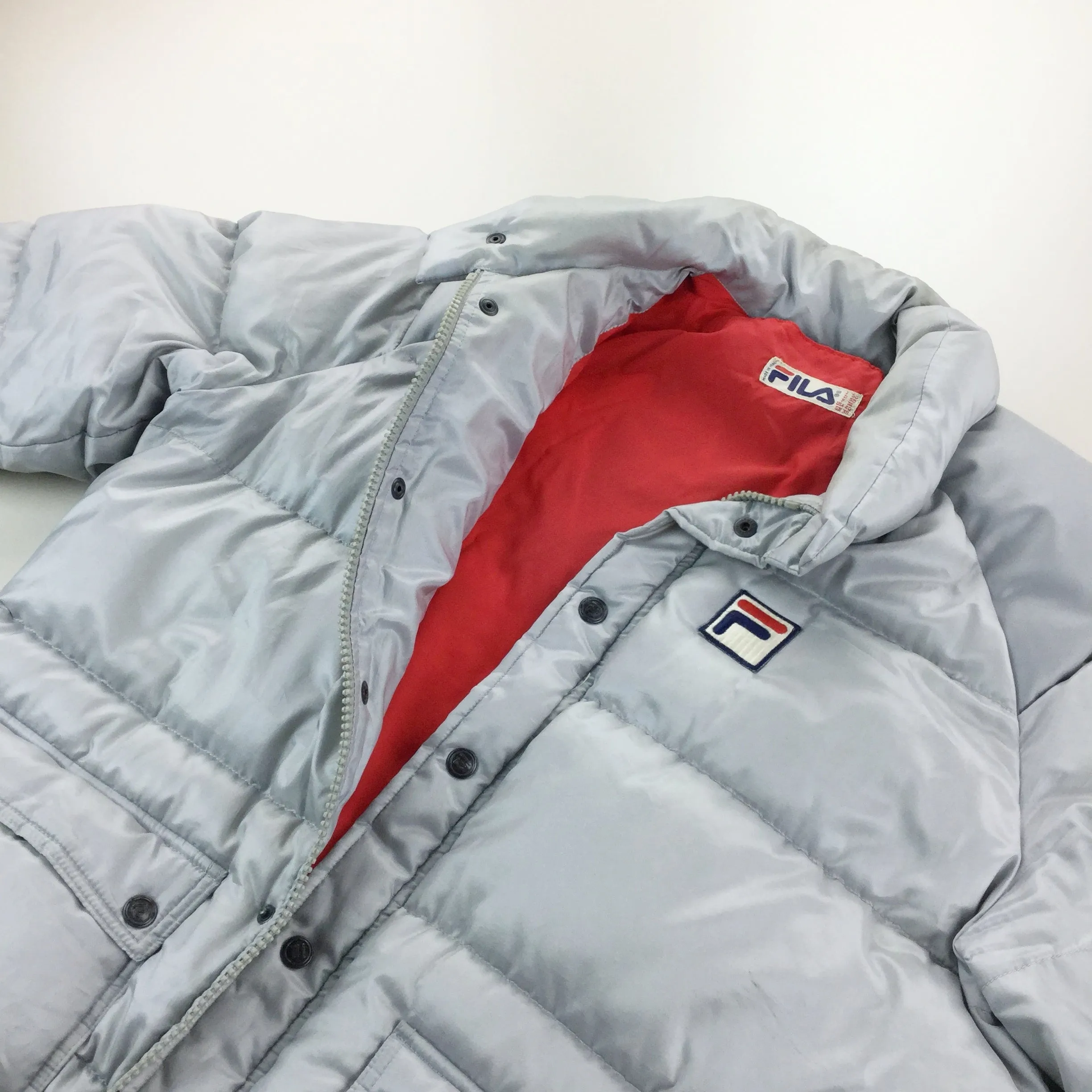 Fila 90s Puffer Jacket - Medium