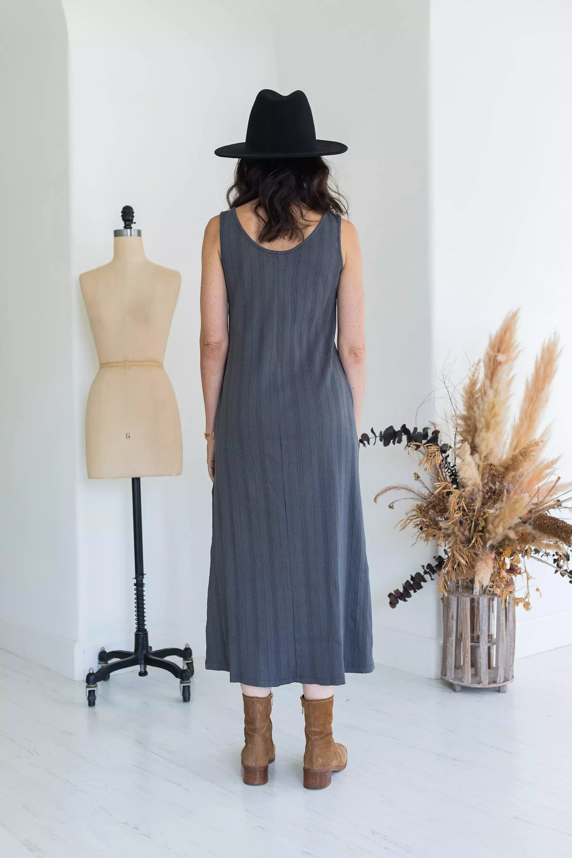 Fortuna Wide Rib Dress