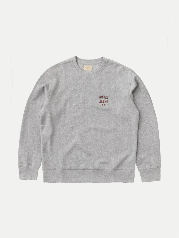 Frasse Logo Sweatshirt Greymelange