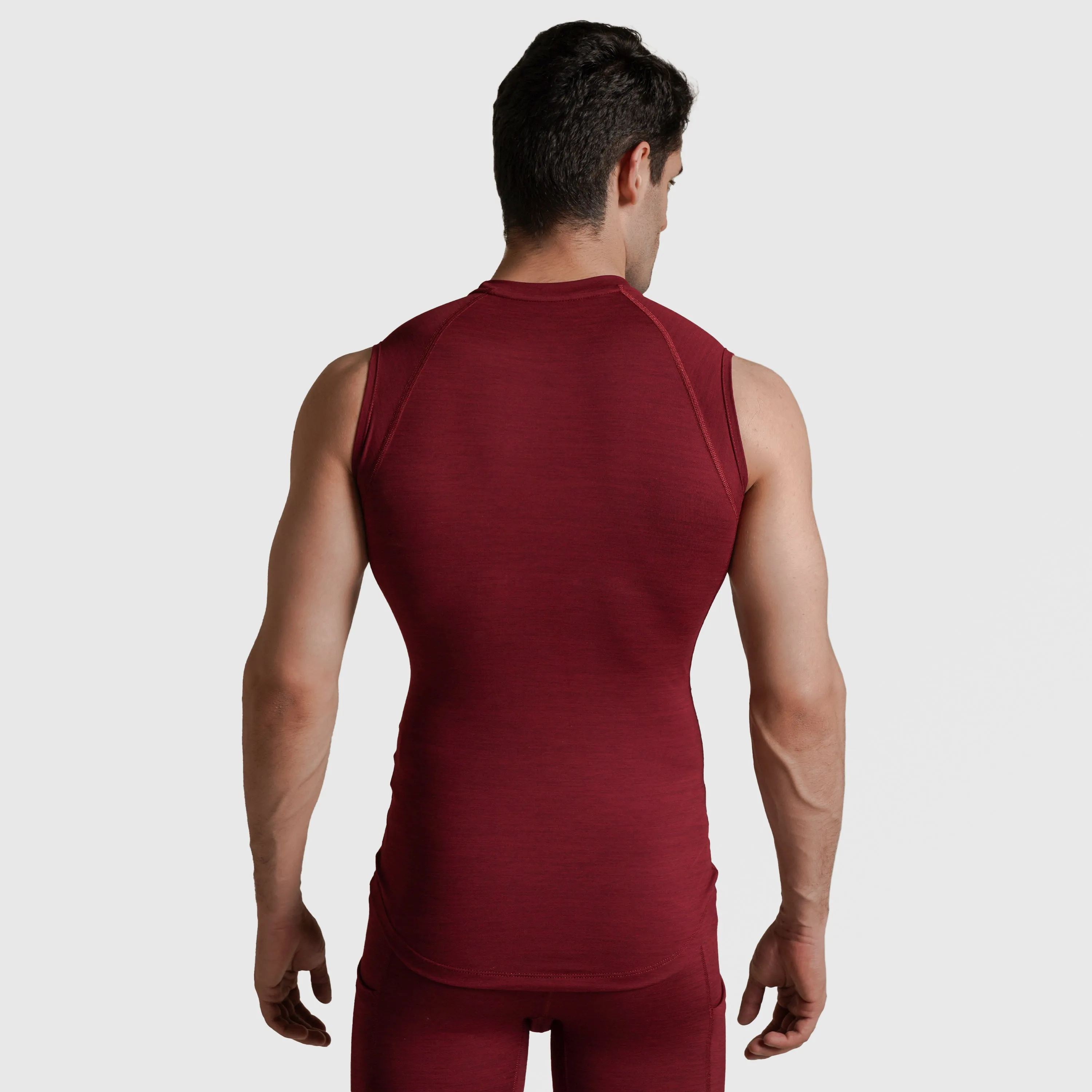 GA Compression Sleeveless (Maroon)