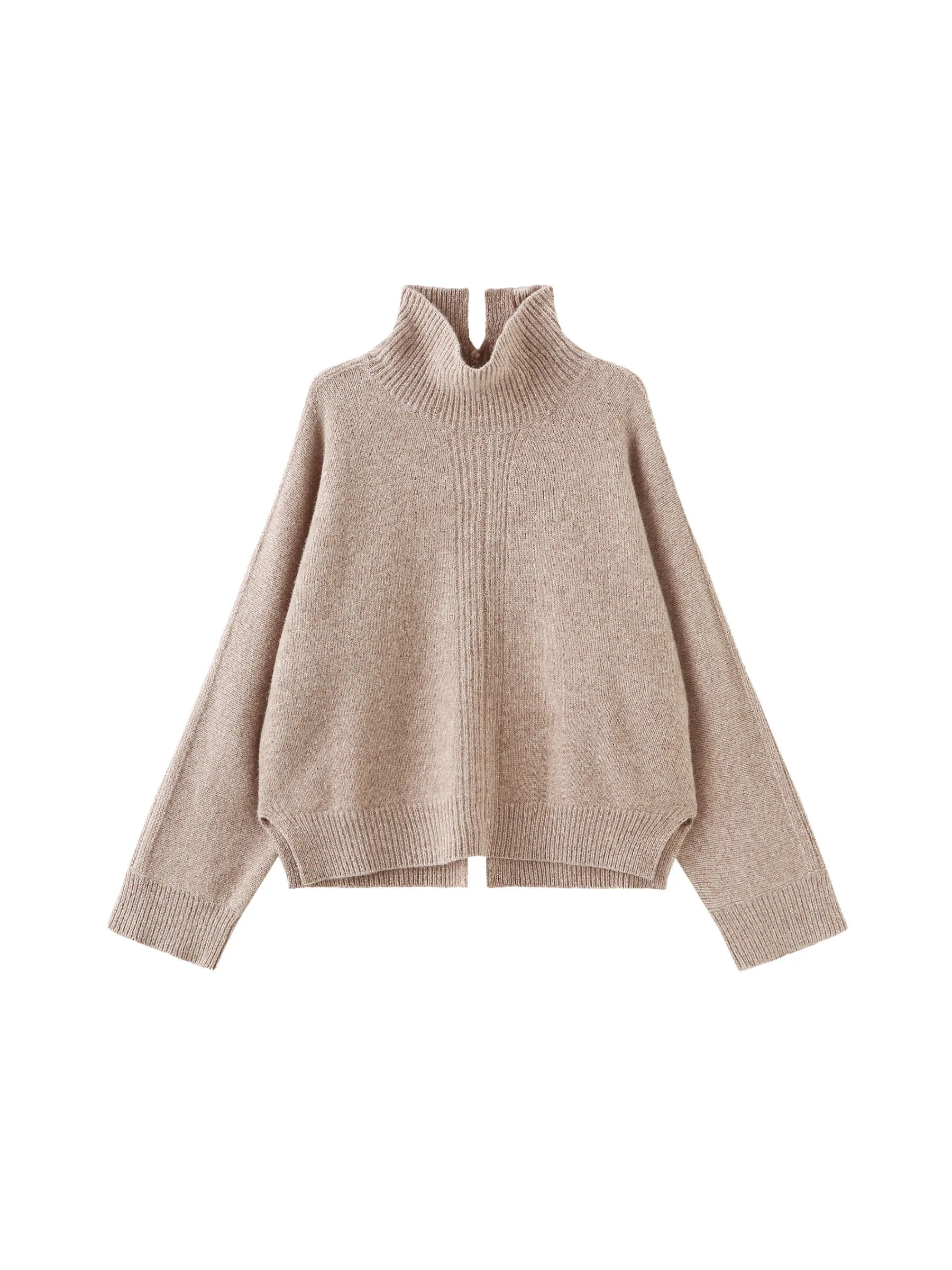 High Neck Sheep Wool Sweater