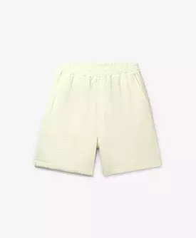 Icing Yellow Enzi Seersucker Shorts