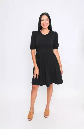 Inez Bubble Sleeve Dress