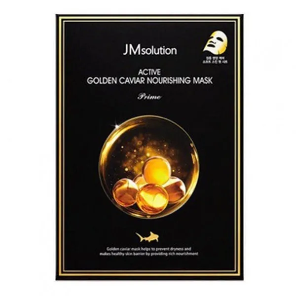 JM Solution Active Golden Caviar Nourishing Mask - 1 SHEET