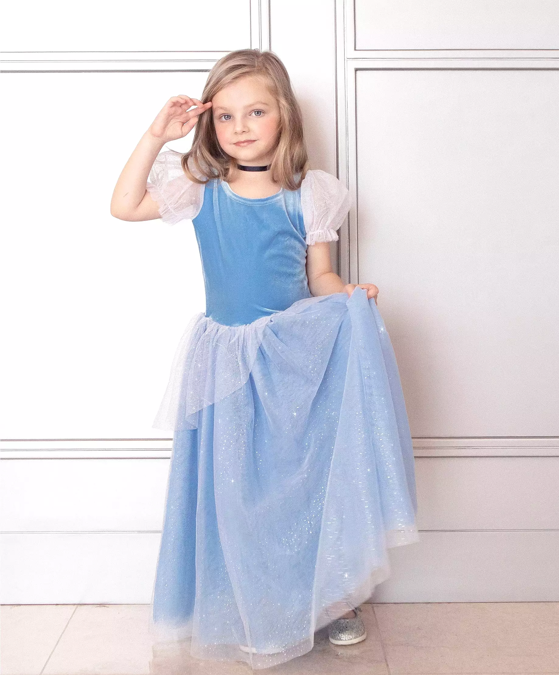 Joy - Princess Cinderella Blue  Dress