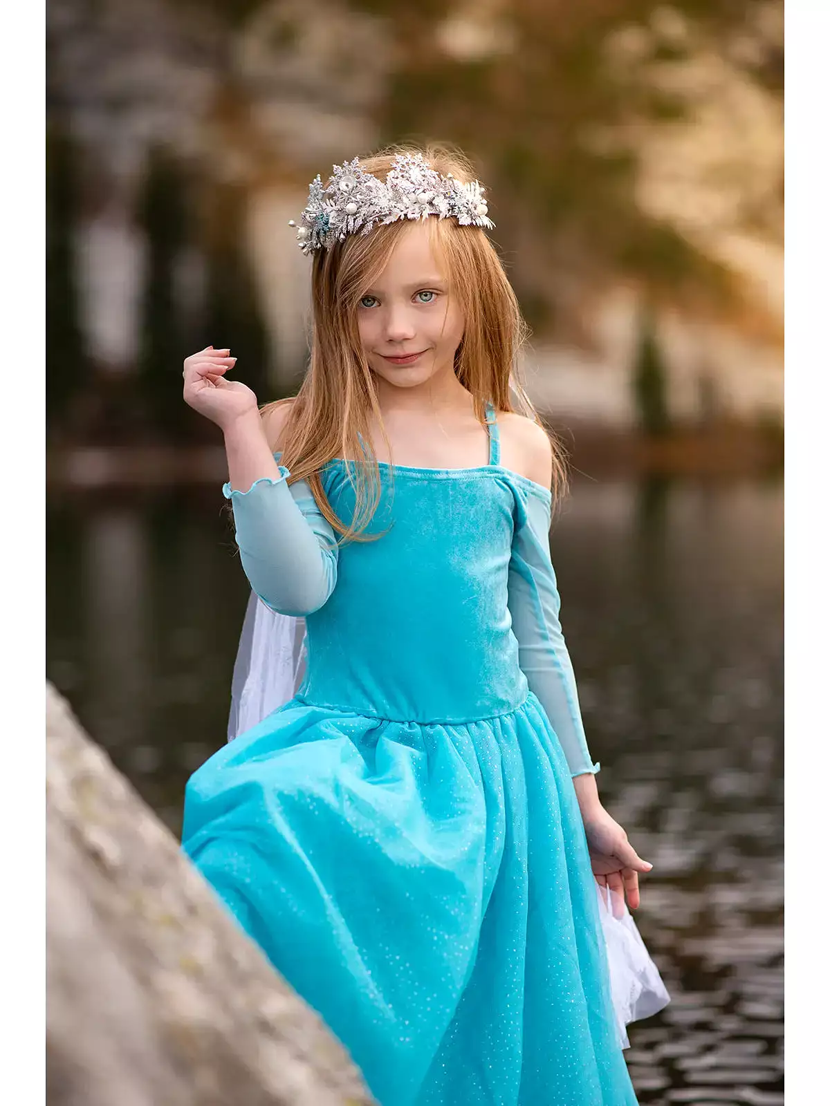 Joy - The Snowflake Queen Costume Dress Costume