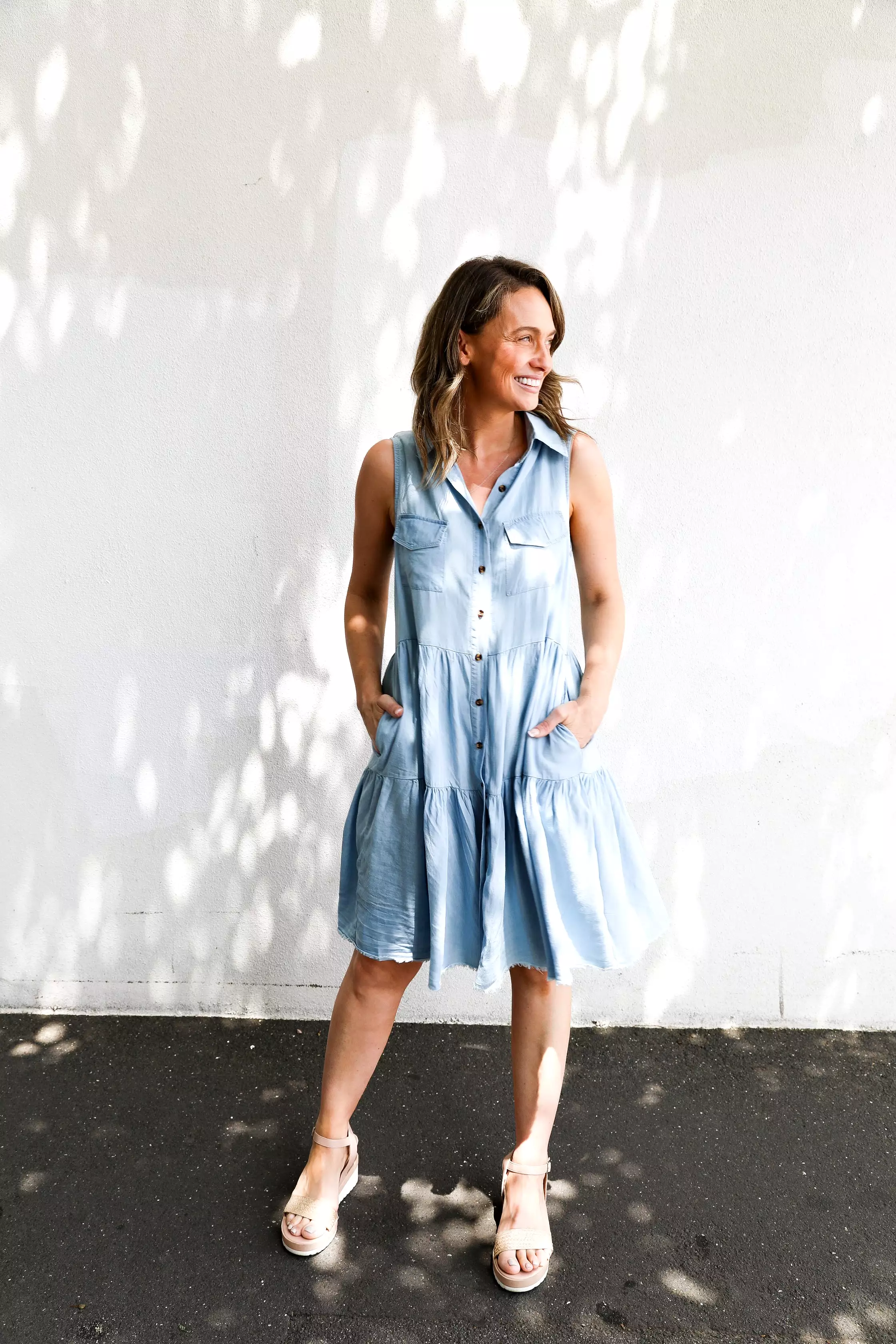 Juniper Chambray Dress