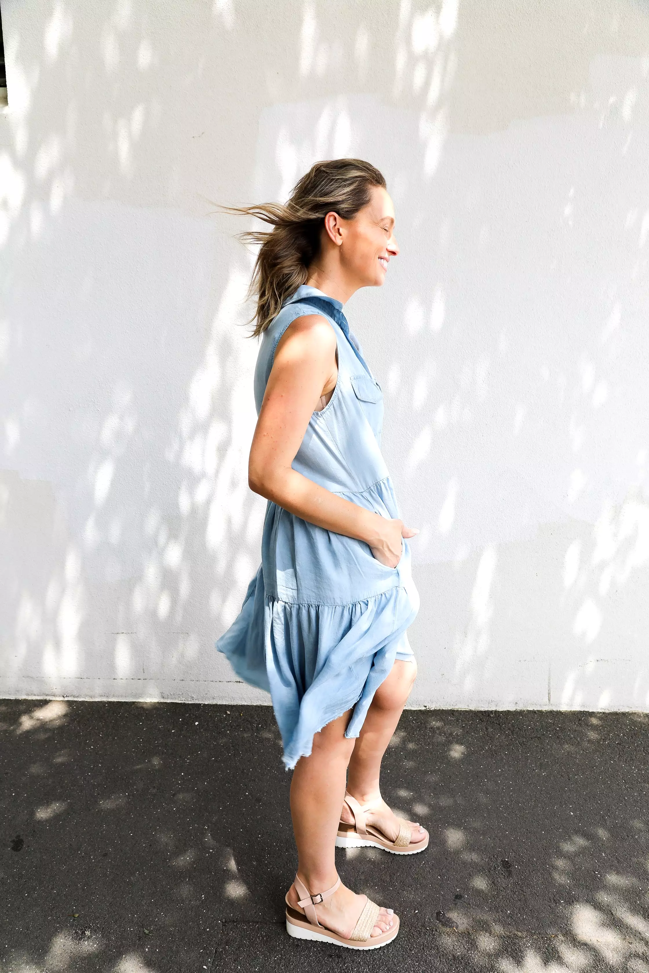 Juniper Chambray Dress