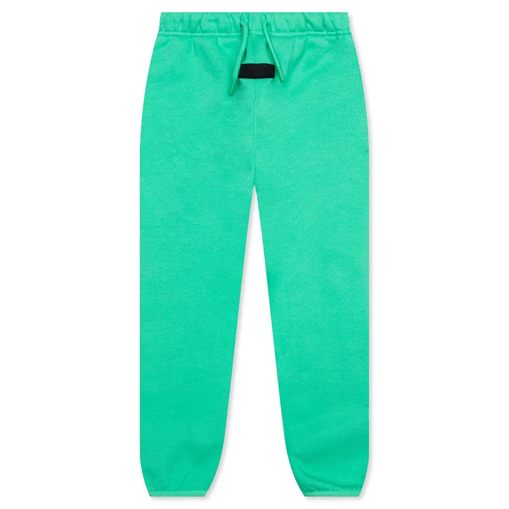 Kids Essentials Sweatpant - Mint Leaf