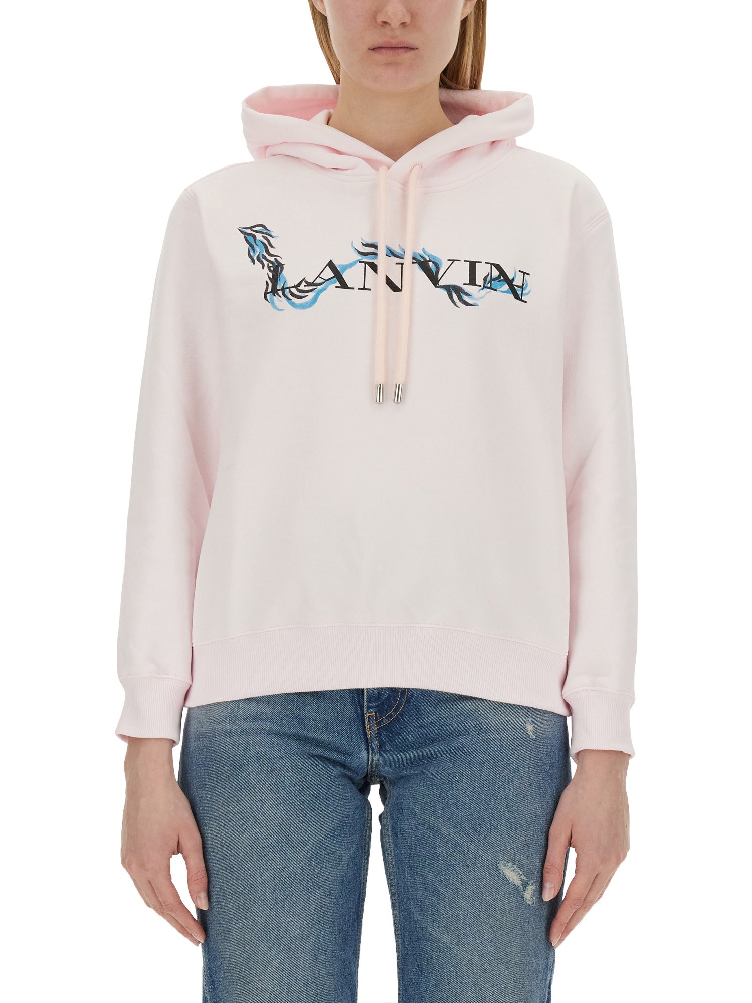 LANVIN    SWEATSHIRT WITH PRINT