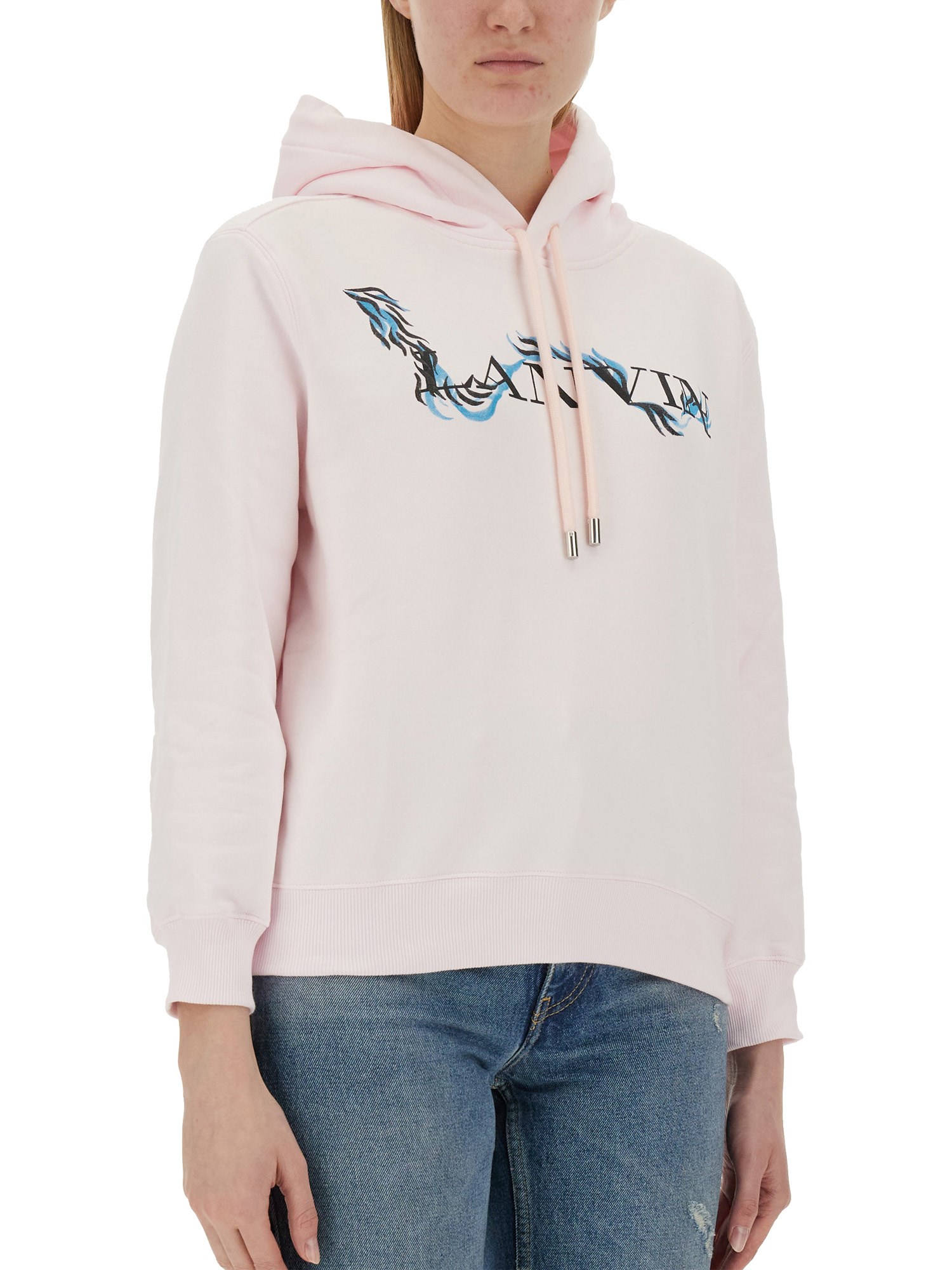 LANVIN    SWEATSHIRT WITH PRINT