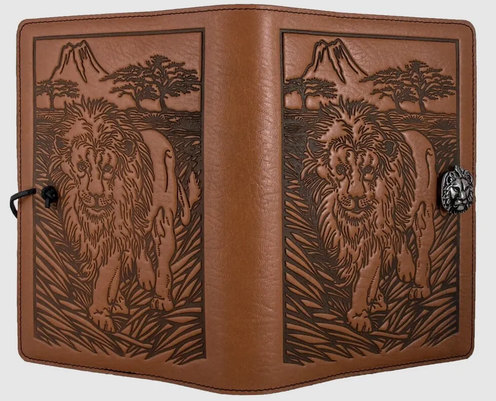 Lion Leather Journal