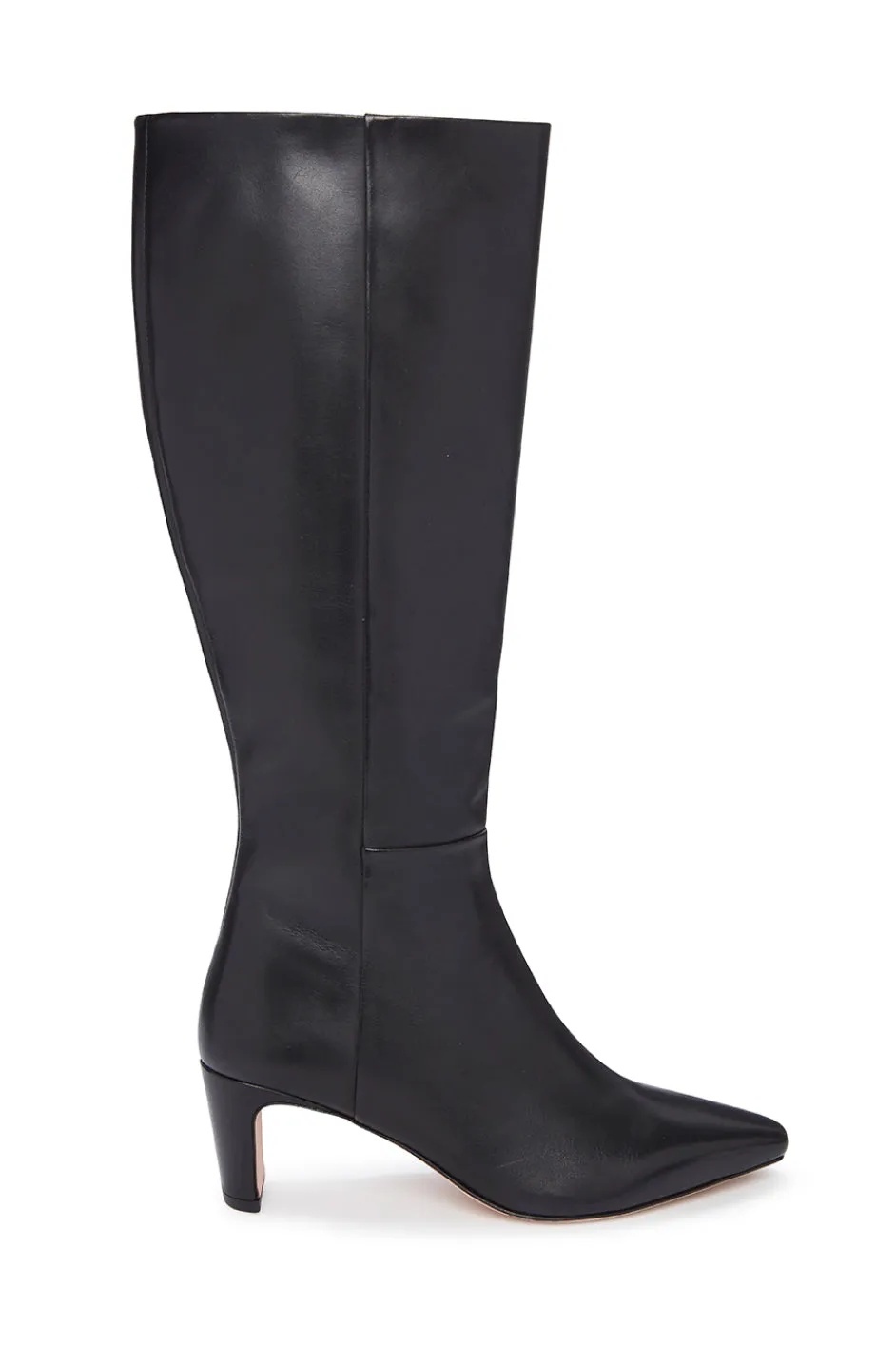 Martha Leather Boot - Black