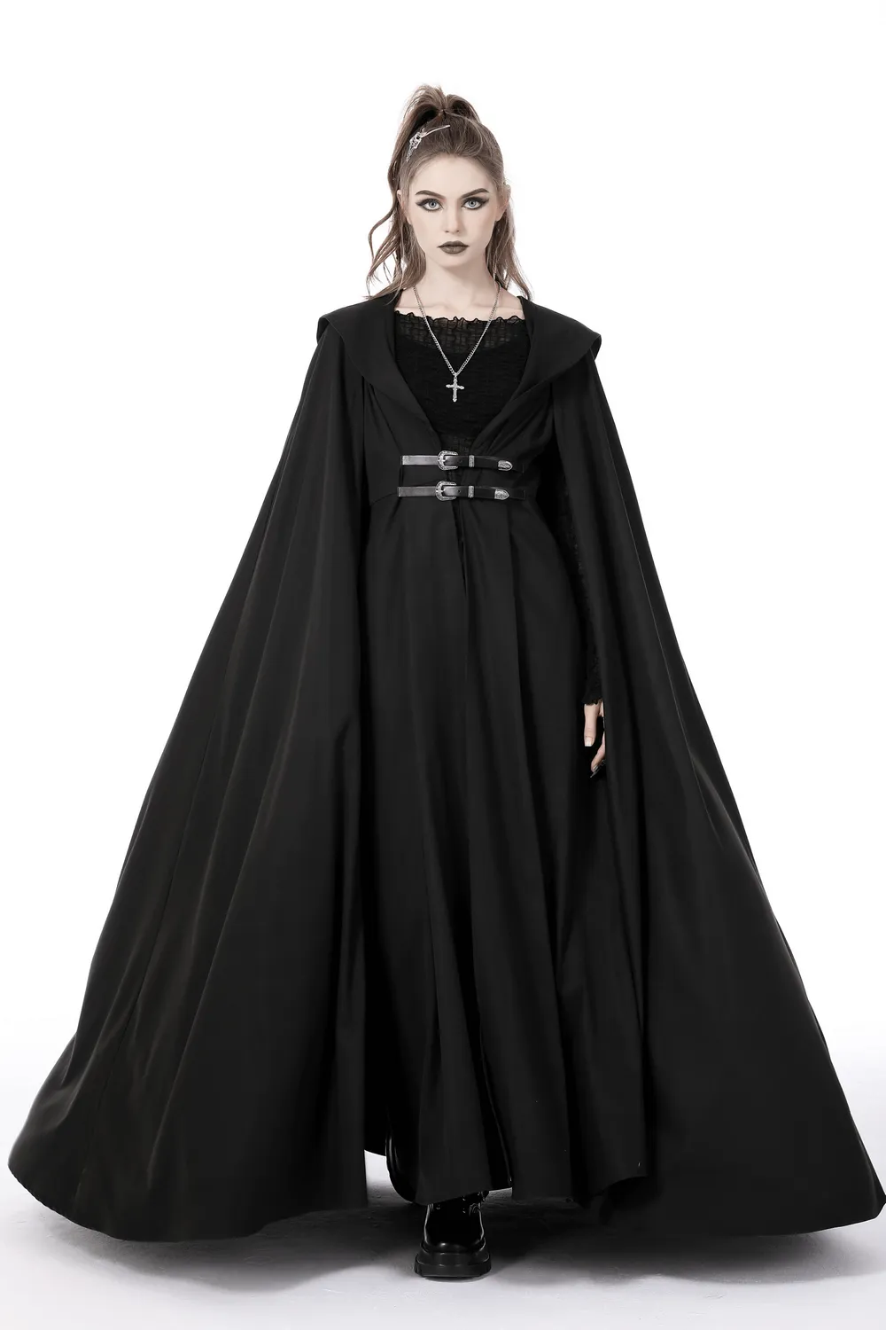 Medieval Renaissance Hooded Cape Cloak Halloween Cosplay