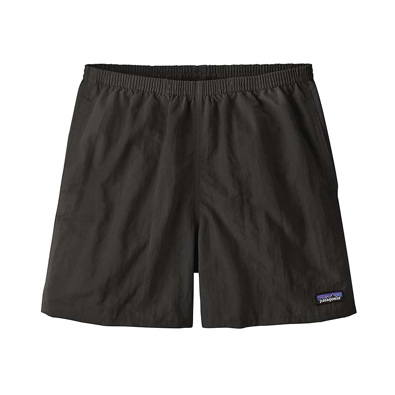 Men's Baggies 5 Inch Shorts in Black