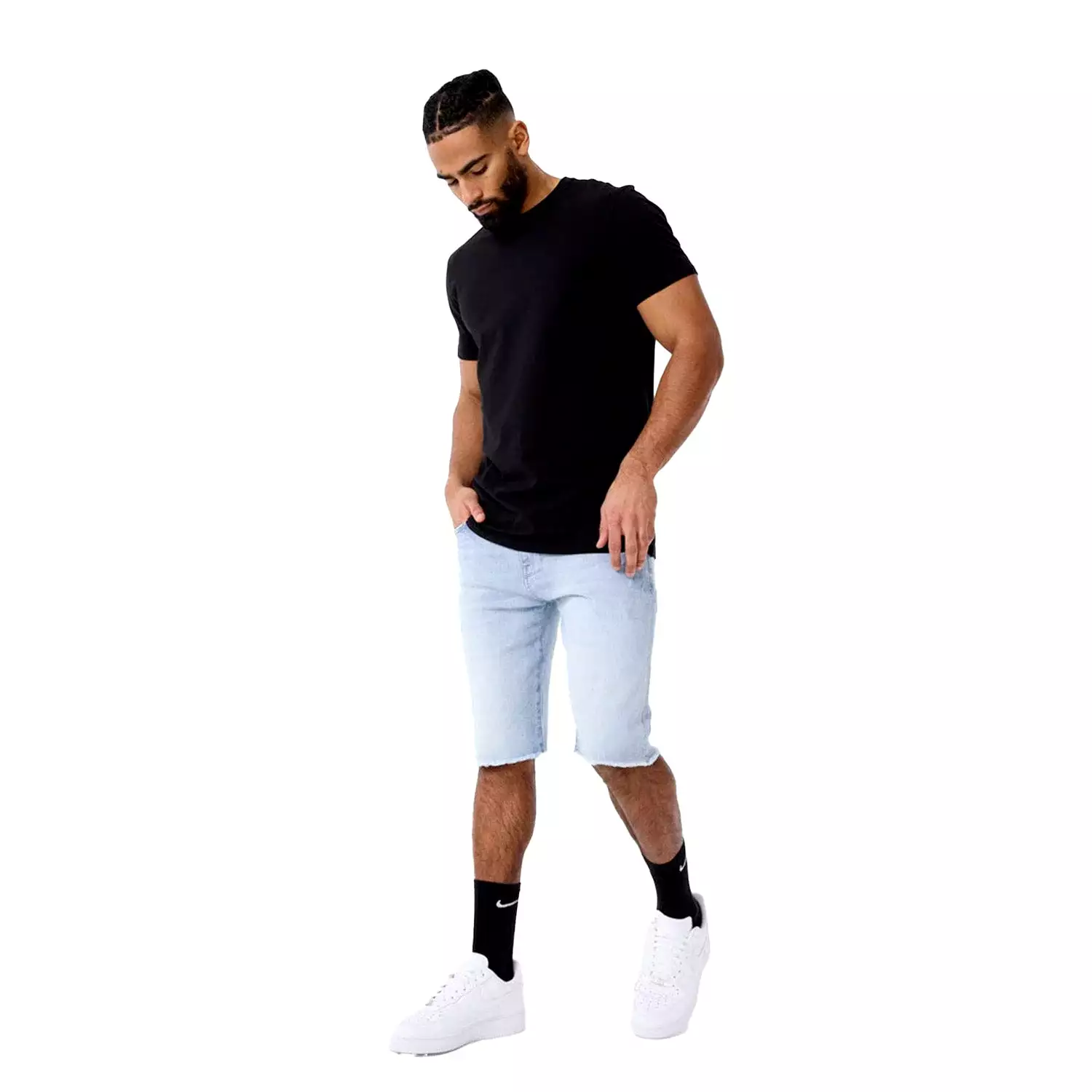 Men's Clean Washed Shorts