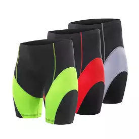 Men's Cycling Padded Shorts Shock Absorption Bike Sports Shorts Breathable Quick Dry Mountain Bike MTB Clothing