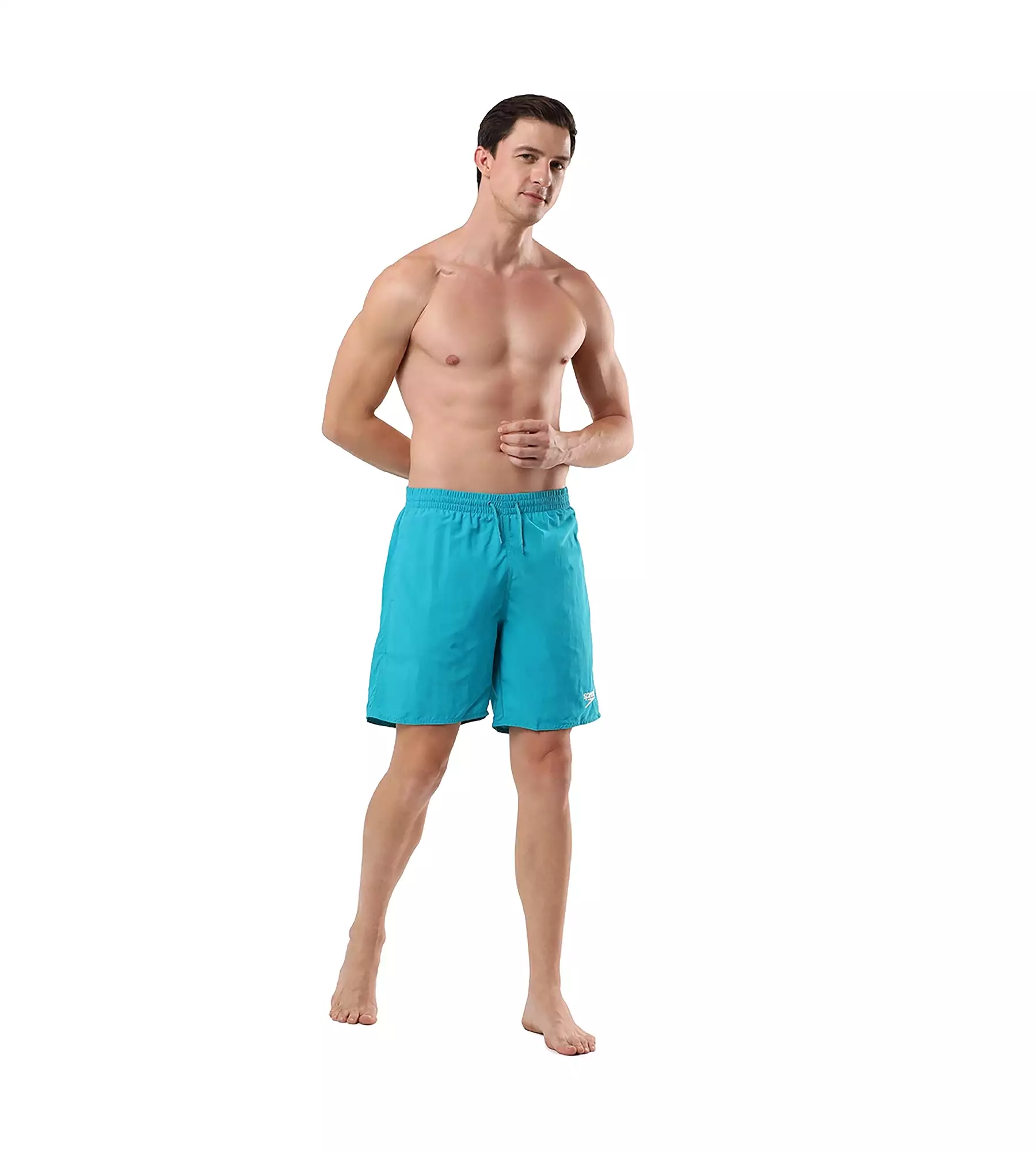 Men's Essential Watershorts - Aquarium  &  White