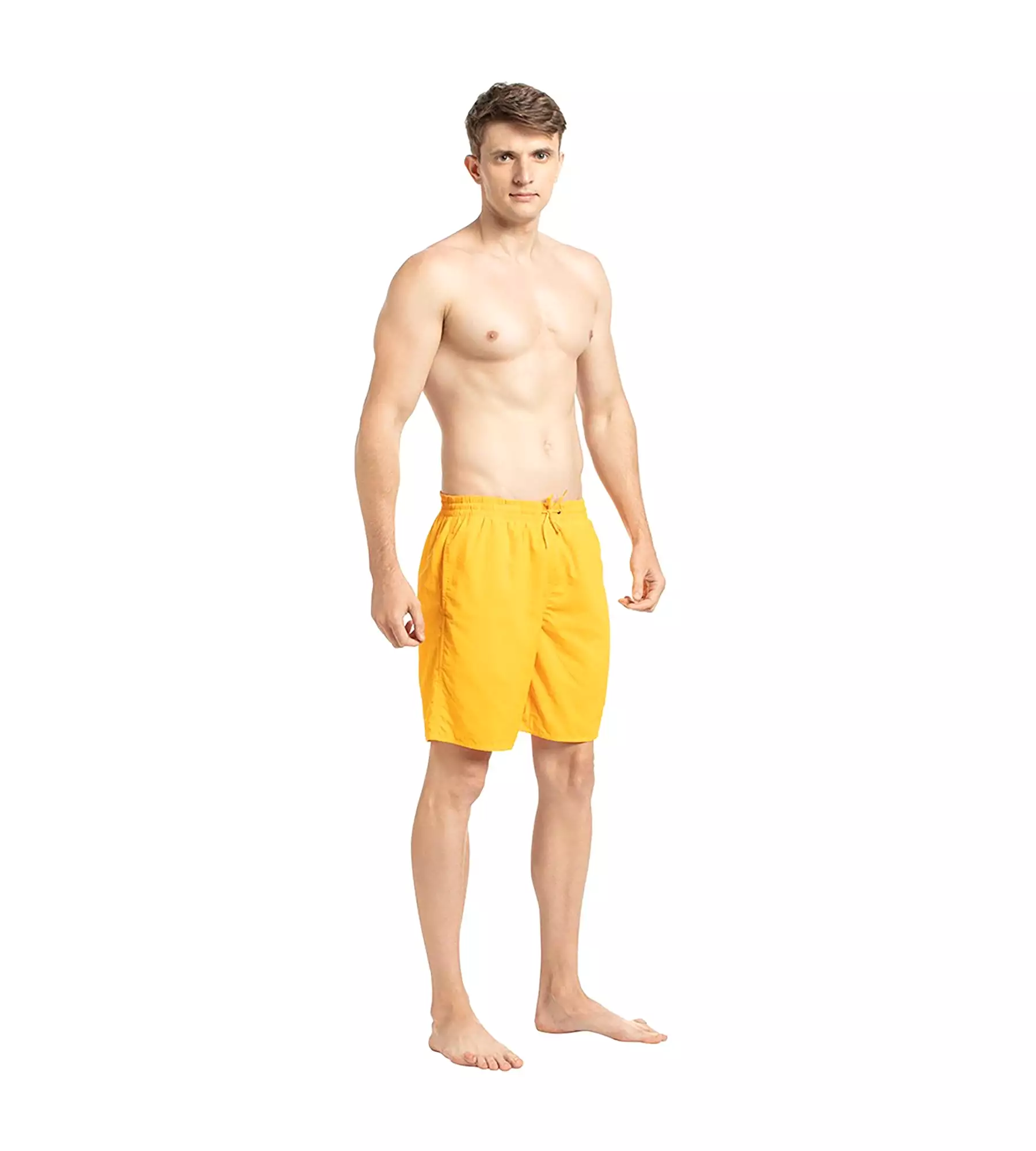 Men's Essential Watershorts - Mango & White