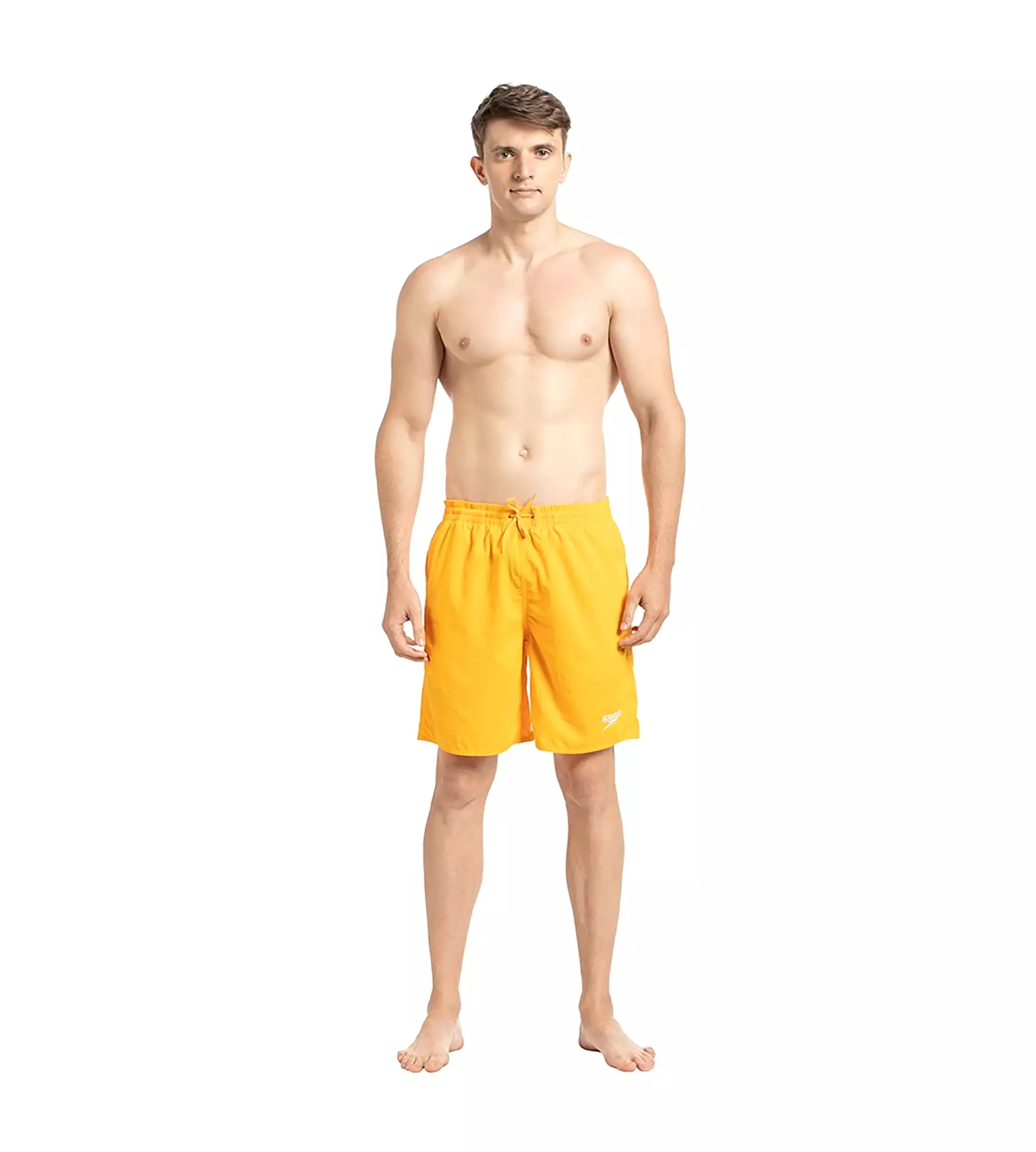 Men's Essential Watershorts - Mango & White