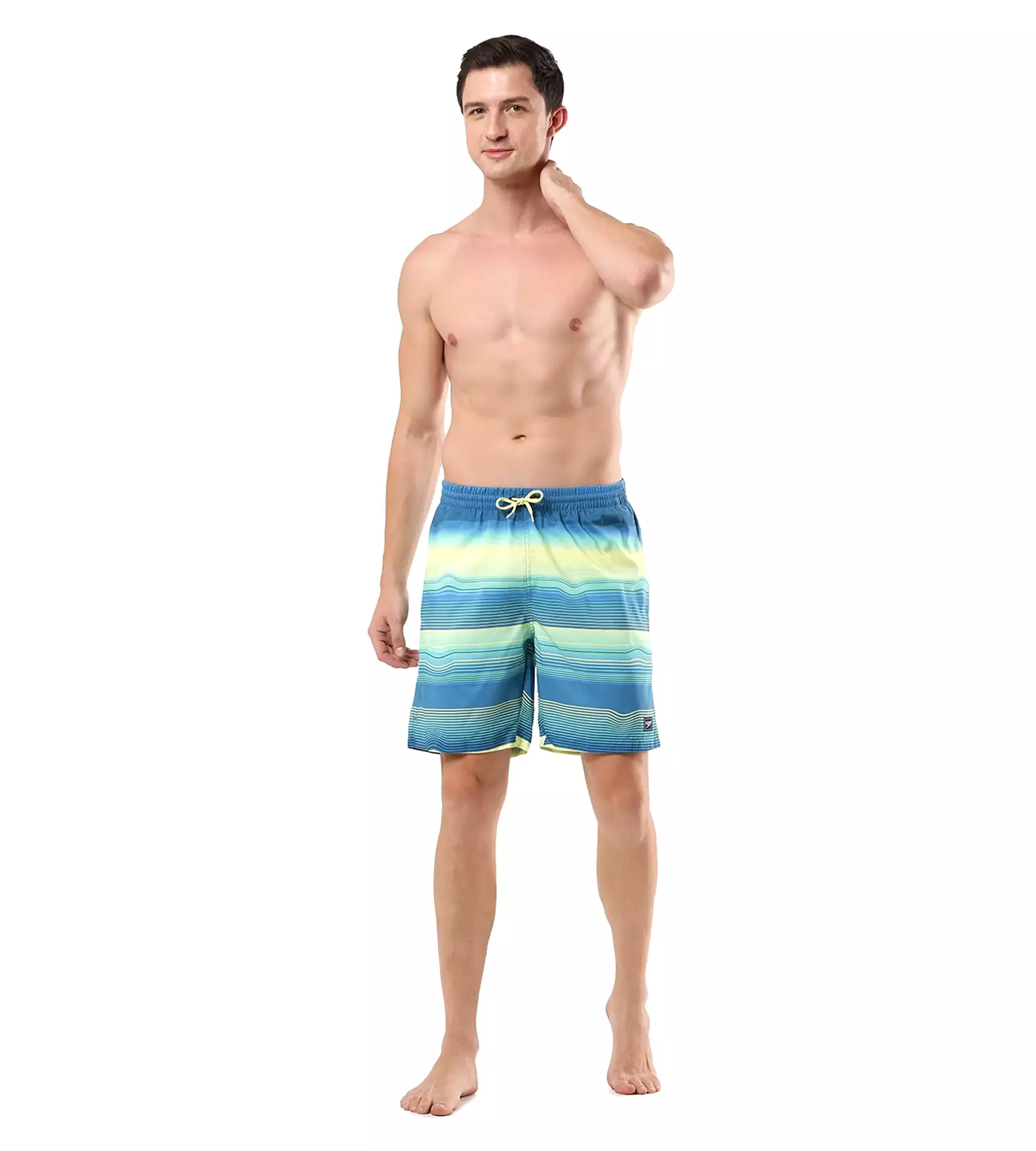 Men's Placement Leisure' Watershorts - Marine Blue  &  Pulcino