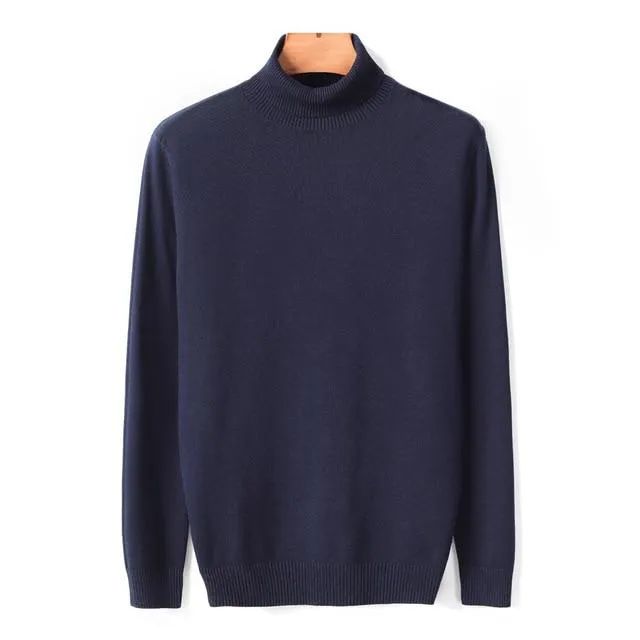 Men's Warm Turtleneck Sweater